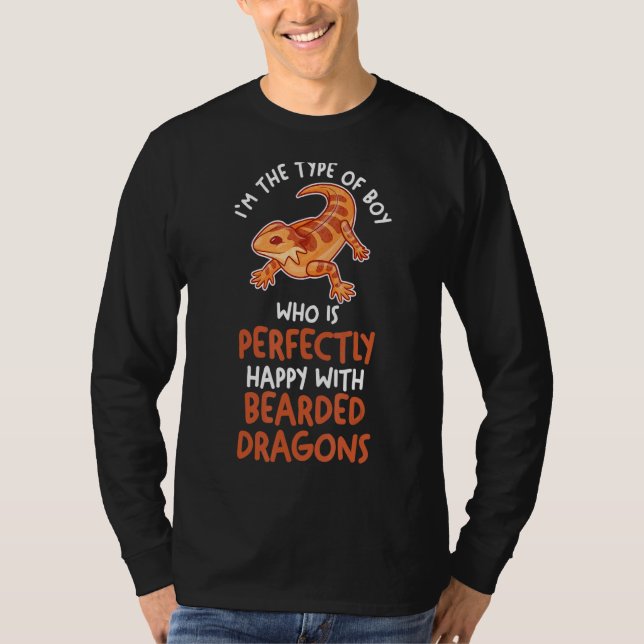 Camiseta Dragão Mens Bearded (Frente)