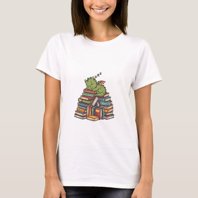 Camiseta Dragão Minhoca Sonolento (Frente)