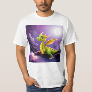 Camiseta Dragão místico fantasia bonito