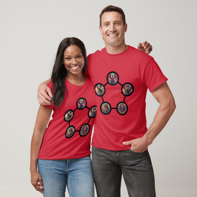 Camiseta Dragão Místico Rei (Unissex)