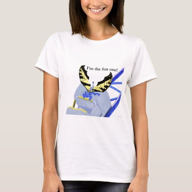 Camiseta Dragão na Porta copos do Roller (Frente)