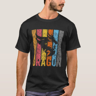 Camiseta Dragão No Seu Tee Amantes de Dragão Criatura Fantá