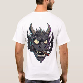 Camiseta Dragão Obsidiana Fumante