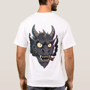 Camiseta Dragão Obsidiana Fumante