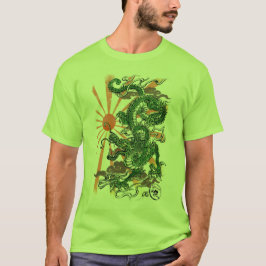 Camiseta Dragão oriental