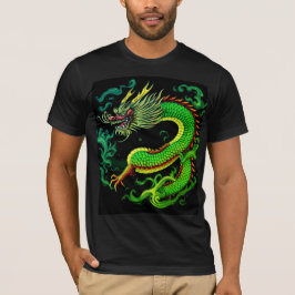 Camiseta Dragão Oriental Místico