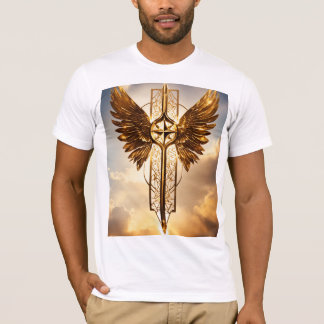 Camiseta dragão ouro