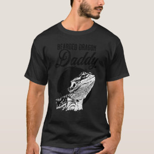 Camiseta Dragão Pai de dragão com barba Dragão com Pai