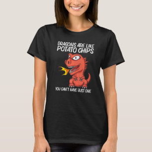 Camiseta Dragão Para Homens Mulheres Criatura Que Respira F