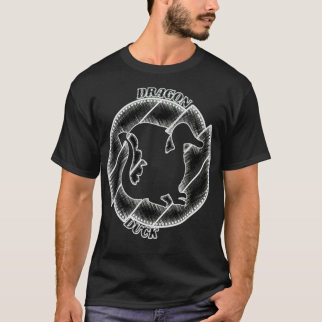 Camiseta Dragão Pato-de-bico-touro (Frente)