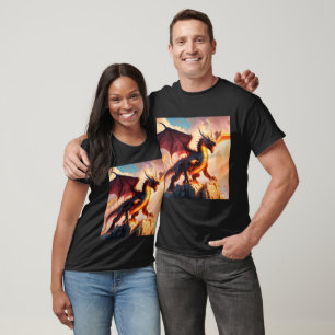 Camiseta Dragão Rei Japonês