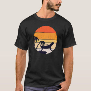 Camiseta Dragão-Retrorado - Gráfico de Animais de Répteis