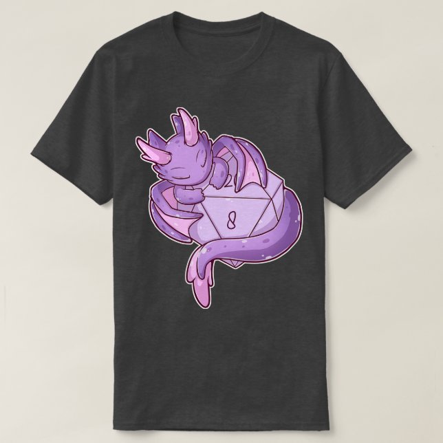 Camiseta Dragão Roxo (Frente do Design)