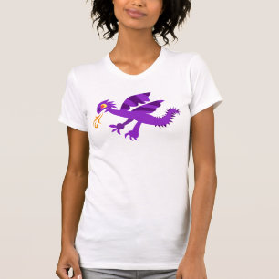 Camiseta Dragão roxo (adulto)