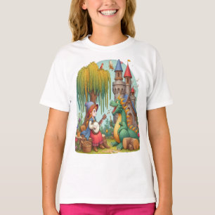 Camiseta Dragão Serenata Por Uma princesa Mística