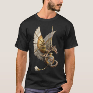 Camiseta Dragão Steampunk em vigília.