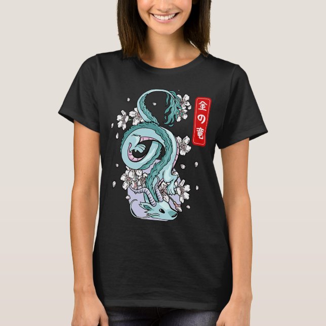 Camiseta Dragão Terrestre Elemental Re-Ligado Mítico (Frente)