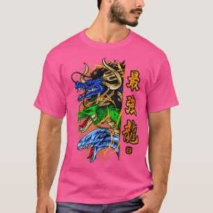 Camiseta dragão trio