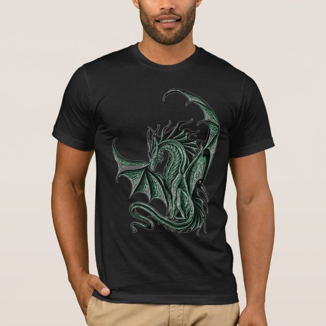 Camiseta Dragão verde (Frente)