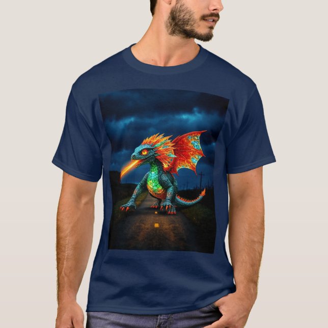 Camiseta Dragão Verde (Frente)