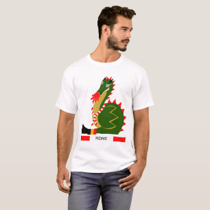 Camiseta Dragão Verde da cidade Mons, Bélgica