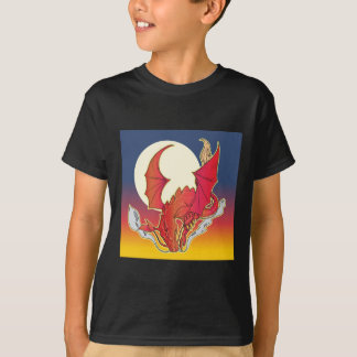 Camiseta Dragão vermelho
