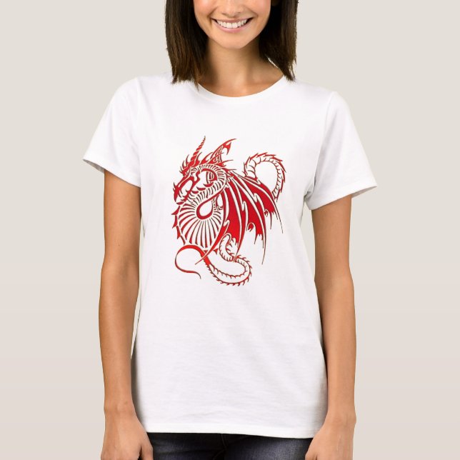 Camiseta Dragão Vermelho (Frente)