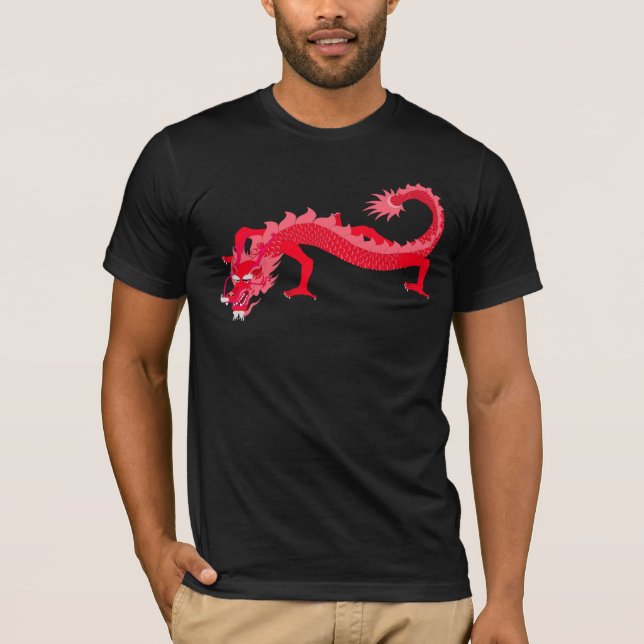 Camiseta Dragão vermelho (Frente)
