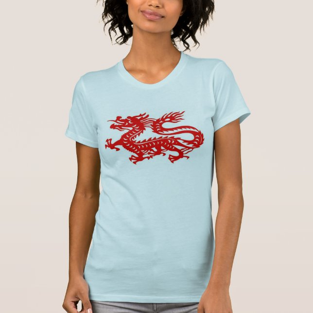 Camiseta Dragão vermelho (Frente)