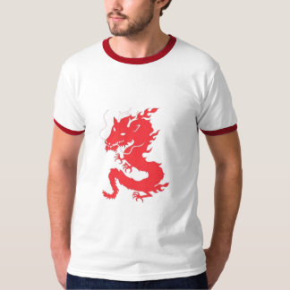 Camiseta Dragão vermelho