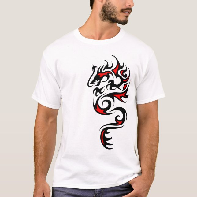 Camiseta Dragão vermelho (Frente)