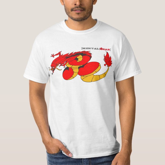 Camiseta Dragão vermelho (Frente)