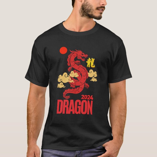 Camiseta Dragão vermelho 2024 (Frente)