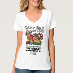 Camiseta Dragão Vermelho do Campo 2025 B.A.T. Pescoço Branc