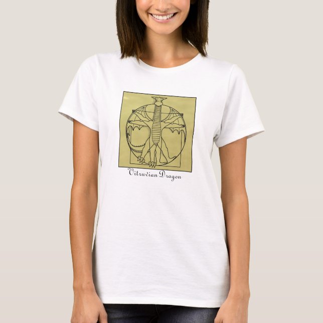 Camiseta dragão vitruvian (Frente)