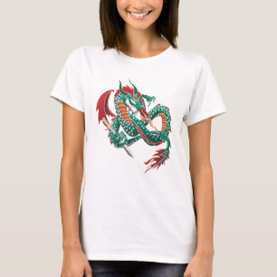 Camiseta Dragão Voador Verde