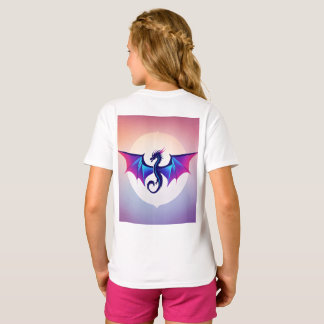 Camiseta Dragão Whimsical Watercolor T-Shirt