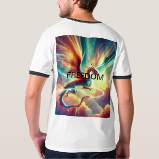 Camiseta Dragão Whimsical Watercolor T-Shirt Design
