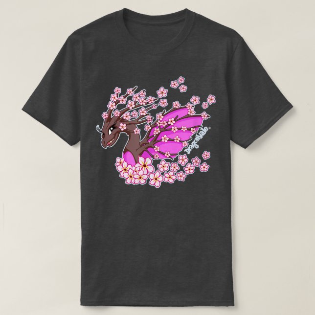 Camiseta DragãoVale Sakura Dragon (Frente do Design)