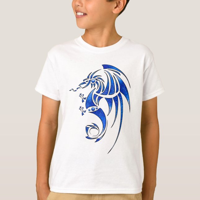Camiseta Dragissous V1 - Dragão azul (Frente)
