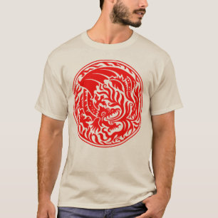Camiseta Dragócírculo - Vermelho