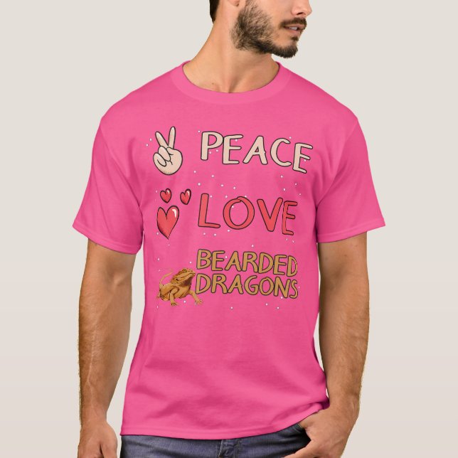 Camiseta Dragões com Caráter de Paz Réptil (Frente)