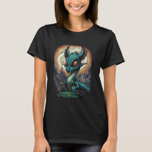 Camiseta Dragões Core Decor Cartoon I Gamer Dragon T Fantas