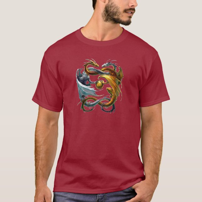 Camiseta Dragões da batalha (Frente)
