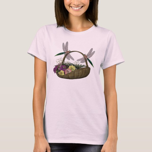 Camiseta Dragões Da Natureza Da Flor (Frente)