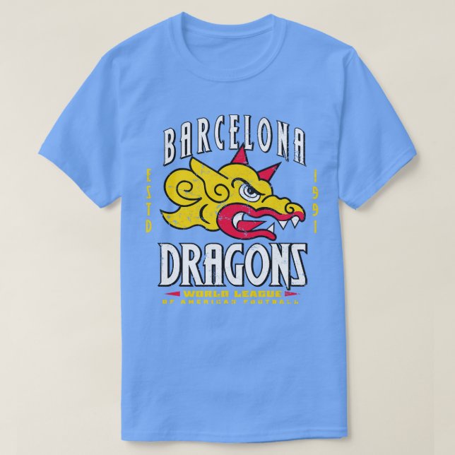 Camiseta Dragões de Barcelona (Frente do Design)