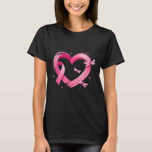 Camiseta Dragões do Coração Sensibilização do Cancer da Mam
