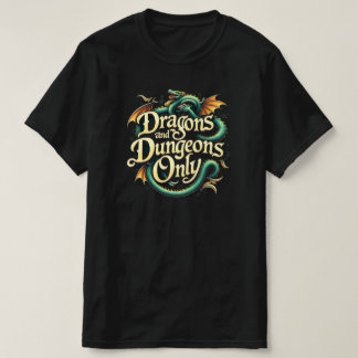 Camiseta DRAGÕES E DUNGEON APENAS T-Shirt