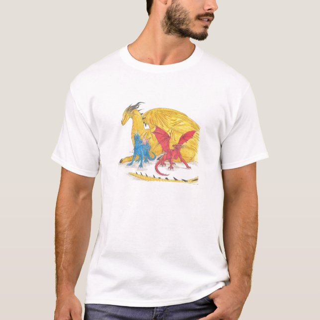 Camiseta Dragões grandes (Frente)