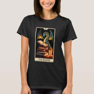 Camiseta Dragões Minhocas Livres Amante Do Livro O Leitor T